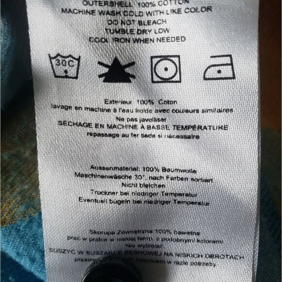 90s Burton Plaid Buttonup Overshirt - Picture 9 of 9